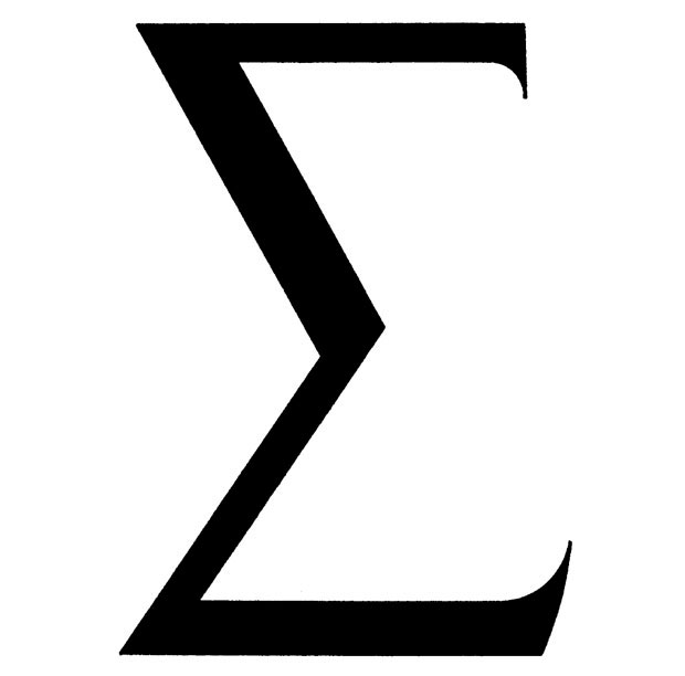 The The Greek Letter Sigma